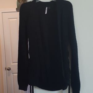 Black cardigan